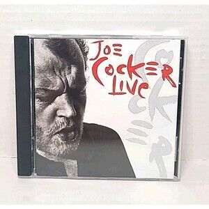 Vintage Joe Cocker Live Music CD Joe Cocker 1990
